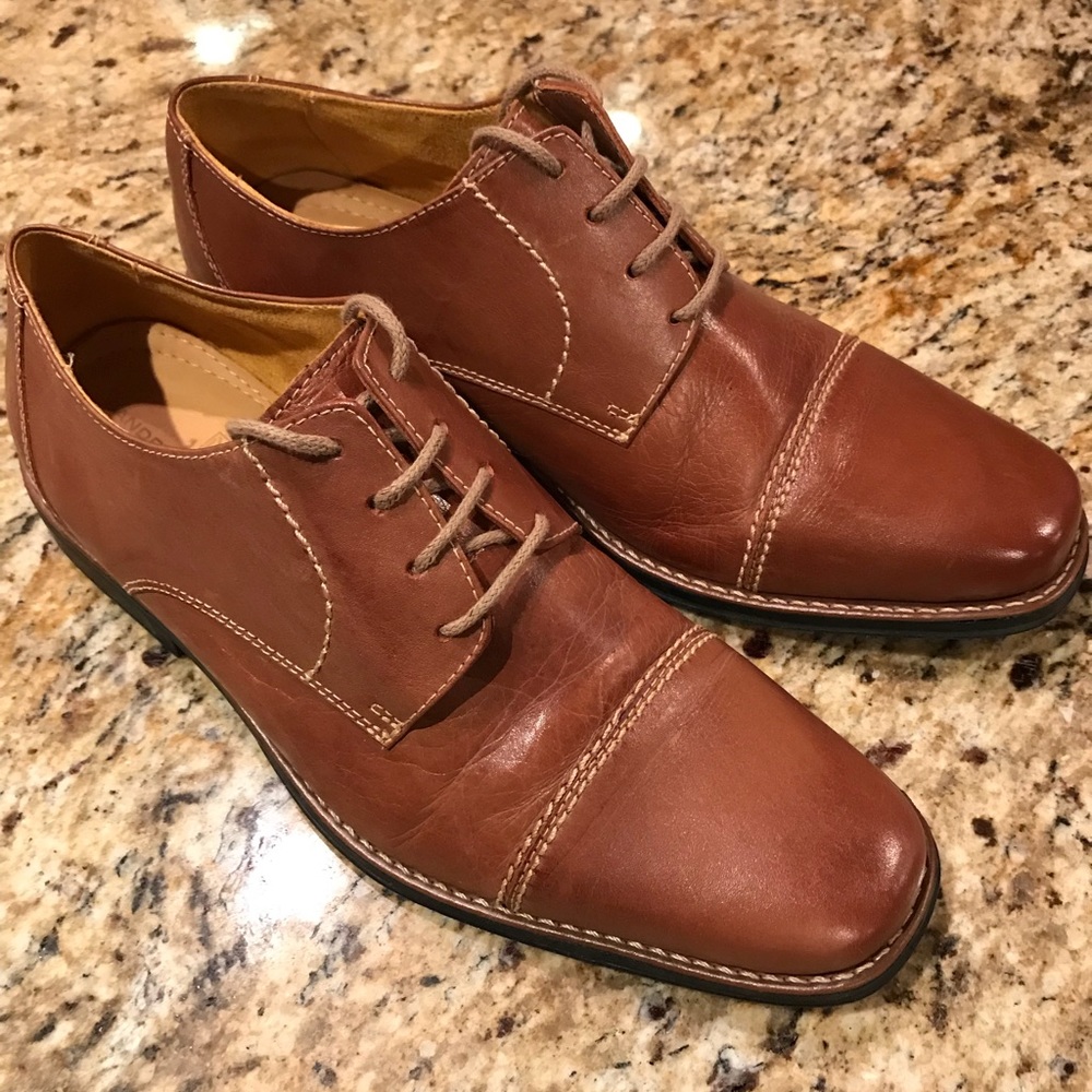 Sandro Moscoloni Bryan Cap Toe Derby Dress Shoes